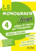 img AA. VV. -Le Monografie Lingua Italiana - Classe 4