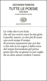 Giovanni Raboni – Tutte le poesie 1949-2004 (2014)
