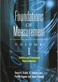 img Foundations of Measurement Vol. I - Additive and Polynomial Representations