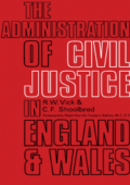 img The Administration of Civil Justice in England and Wales