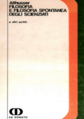 img Louis Althusser - Filosofia e filosofia spontanea degli scienziati e altri scritti (1976)