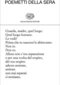Aldo Nove - Poemetti della sera (2020)