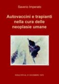 img Saverio Imperato - Autovaccini e trapianti nella cura delle neoplasie umane (2018)
