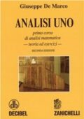img Giuseppe De Marco - Analisi uno. Teoria ed esercizi (1996)