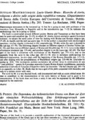 img Attilio Mastrocinque - Lucio Giunio Bruto: Ricerche di storia, religione e diritto sulle origin