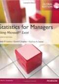 img Statistics for Managers Using Microsoft Excel, 7th edition (2013)