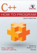 img C++ How to Program, 10th Edition by Harvey M. Deitel, Paul J. Deitel (2018)