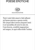 Patrizia Valduga - Poesie erotiche (2018)