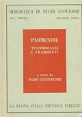 img PARMENIDE- TESTIMONIANZE E FRAMMENTI (1979)