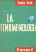 img Carlo Sini- La fenomenologia (1965)