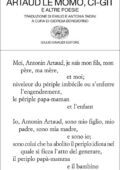 Antonin Artaud, Giorgia Bongiorno - Artaud le Mômo, Ci-gît E altre poesie (2014)