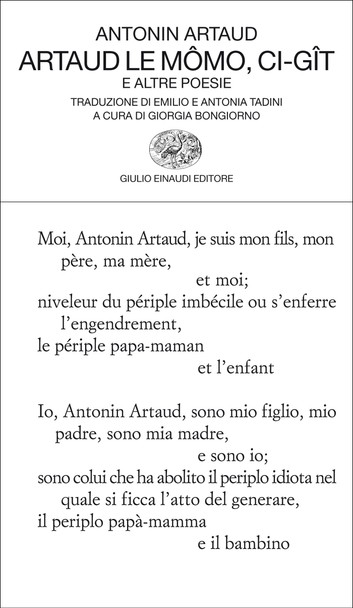 Antonin Artaud, Giorgia Bongiorno – Artaud le Mômo, Ci-gît E altre poesie (2014)