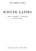 img Ugo Enrico Paoli- Scriver latino Gu...