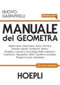 img Luigi Gasparelli - Manuale del Geometra (2001) HOEPLI (img CD-ROM)