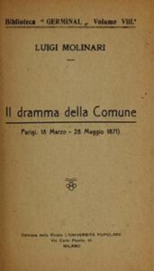 Luigi Molinari – Il dramma della Comune (1918)