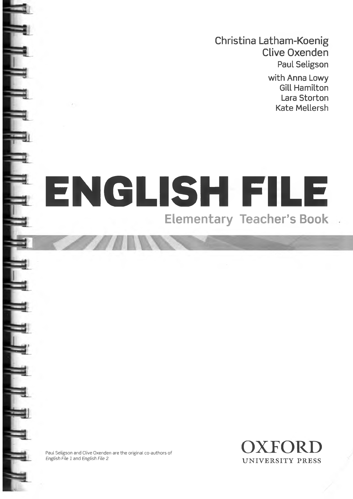 English File Elementary (third edition) Wordbook Teacher book + CD