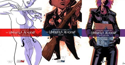 The Umbrella Academy – Serie Completa (3 volumi)(Bao Publishing 2013-2019)