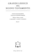 img Gerhard Kittel- Grande lessico del Nuovo Testamento, Vol. IV (1968)