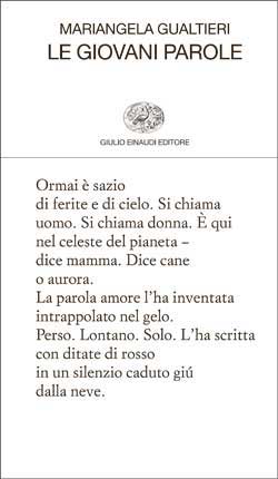 Mariangela Gualtieri – Le giovani parole (2015)