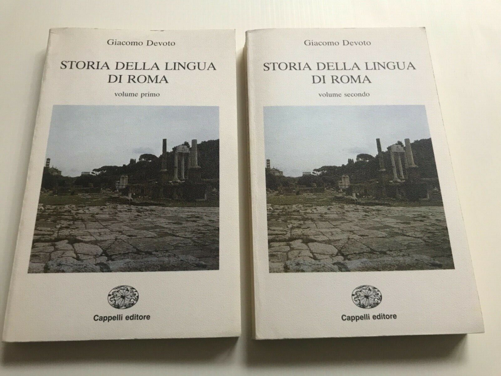 Giacomo Devoto – Storia della Lingua di Roma (2 Volumi) 1983