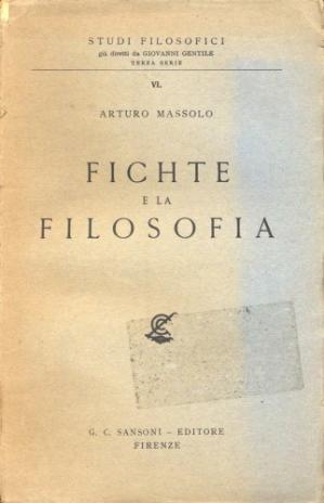 Book cover Fichte e la filosofia