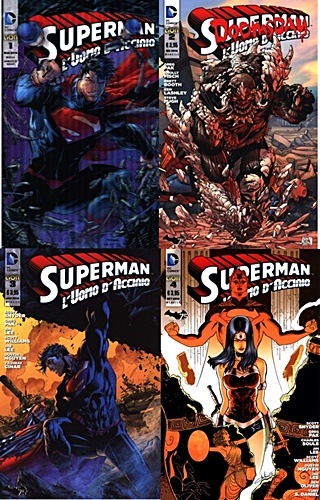 SUPERMAN LUOMO DACCIAIO – Serie Completa (26 volumi)(2014)