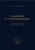 img Dino Vasina - La grammatica de Ts Remmaljertittschu - Compendio al Dizionario dell