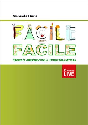 Book cover Facile Facile. Percorso di apprendimento della lettura e della scrittura