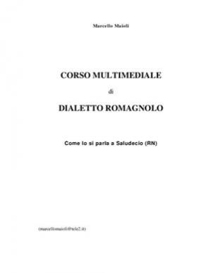 Book cover Corso multimediale di dialetto Romagnolo