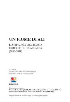 Book cover Un fiume di ali. L’Avifauna del basso corso del fiume Misa (2006-2010)