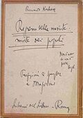 img Riccardo Korherr - Regresso delle nascite - morte dei popoli. Colle prefazioni, aggiunte per l�