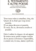 img François Villon - Il testamento e altre poesie (2015)