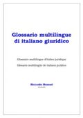 img Massari R - Glossario multilingue di italiano giuridico (2010)