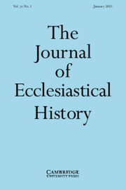 The Journal of Ecclesiastical History