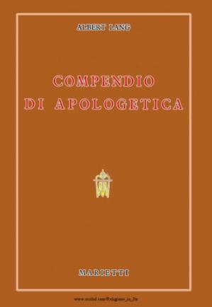 Book cover Compendio di apologetica