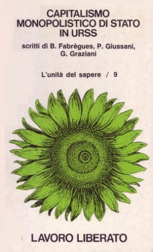 Book cover Capitalismo monopolistico di stato in Urss