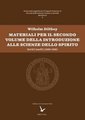 Book cover Materiali per il secondo volume della Introduzione alle scienze dello spirito