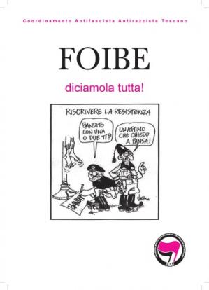 Book cover Foibe, diciamola tutta!