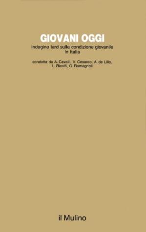 Book cover Giovani oggi. Indagine Iard sulla condizione giovanile in Italia