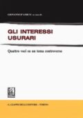 Giovanni D'amico - Gli interessi usurari. Quattro voci su un tema controverso (2016) PDF