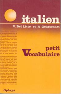 Victor Del Litto, André Goursonnet – Petit vocabulaire italien (1992)