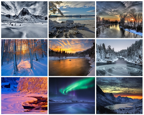 90 Winter Landscapes HD Wallpapers Set 2