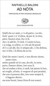 Raffaello Baldini – Ad nòta (2021)