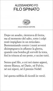 Alessandro Fo – Filo spinato (2021)