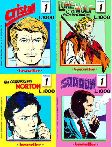 Collana Bestseller – Lone Wolf – Cristall – Sorrow – Commissario Norton – Serie Completa (20 Volumi) (1988)
