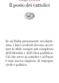 Luigi Bobba - Il posto dei cattolici (2021)