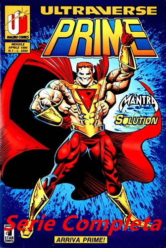 Ultraverse Prime – Serie Completa (12 Volumi) (Star Comics 1994)