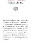 Tomaso Montanari - Chiese chiuse (2021)