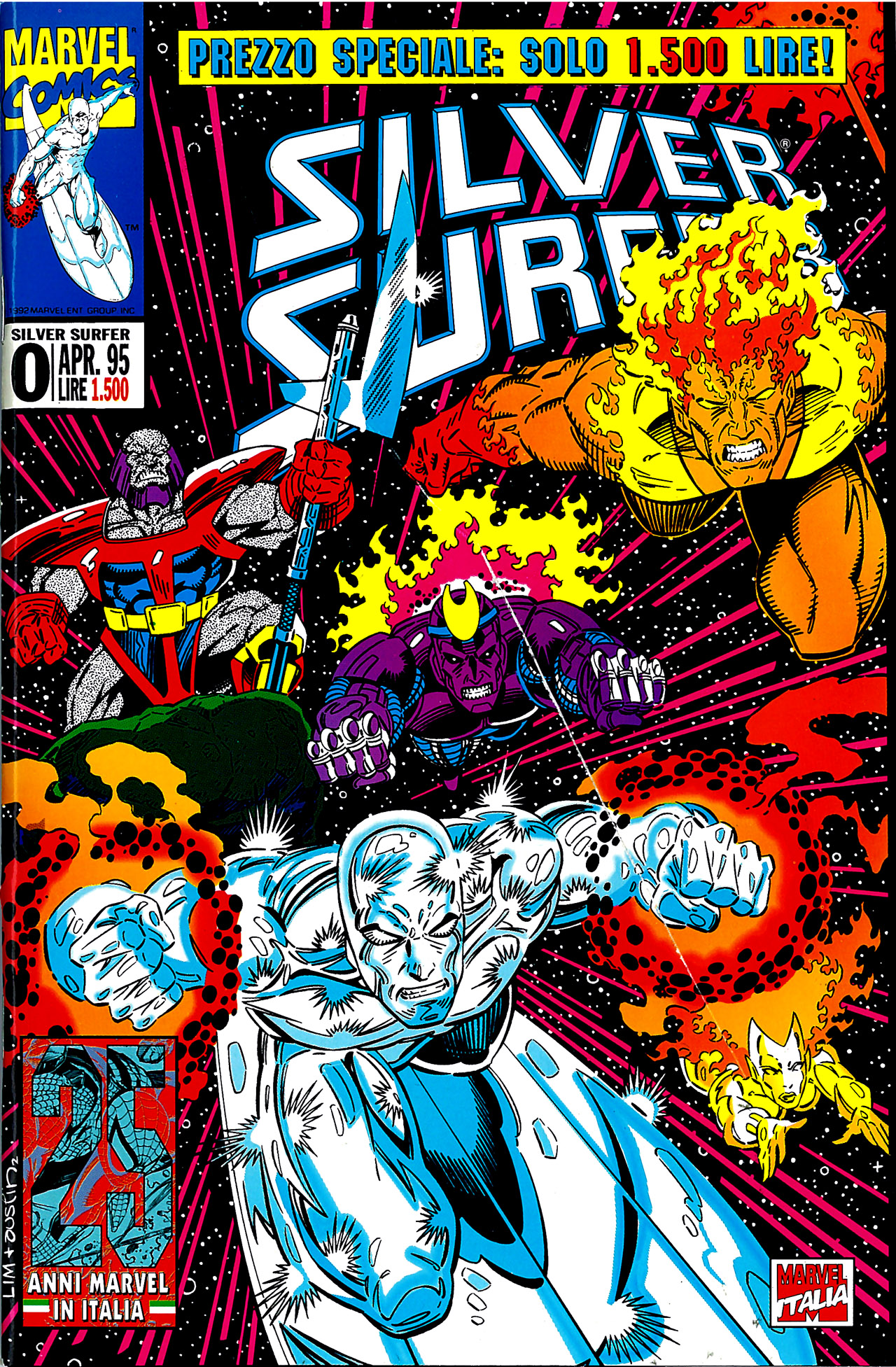 Silver Surfer – Serie Completa (17 Volumi) (Marvel Italia 1995)