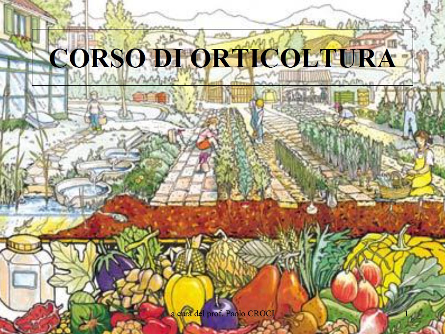 Corso di Orticoltura (2021)